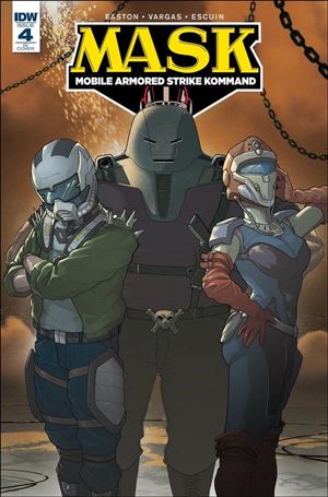 M.A.S.K.: Mobile Armored Strike Kommand issue 4-D Artyom Trakhanov 1:10 Cover