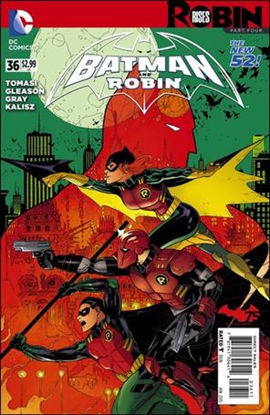 Batman and Robin (2011) issue 36 Patrick Gleason Cover