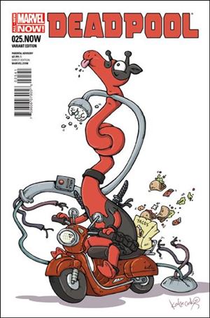 Deadpool (2013) issue 25-C Katie Cook Animal Cover
