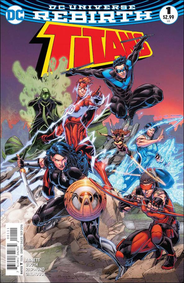 Titans (2016) issue 1 Brett Booth Cover