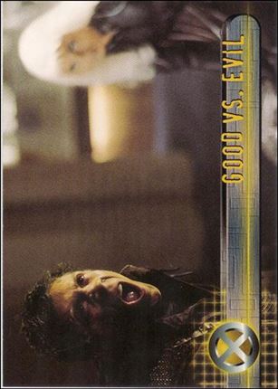 X-Men: The Movie (Base Set) card 57 Good vs. Evil
