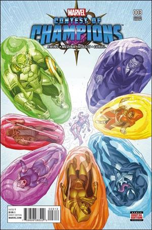 Contest of Champions issue 3-F Victor Ibanez Cover (2nd Printing)
