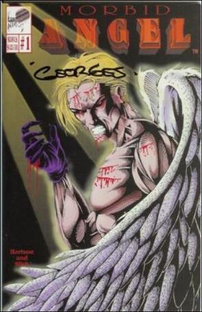 Morbid Angel issue 1-B Limited Signed Edition