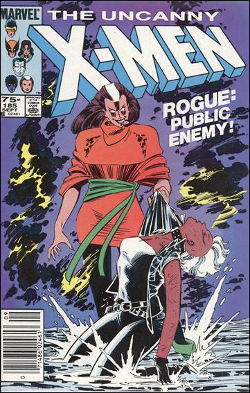 Uncanny X-Men (1981) issue 185-B Canadian Price Cover