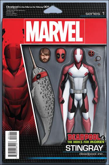 Deadpool & the Mercs for Money (2016/04) issue 1-C John Tyler Christopher Action Figure Cover