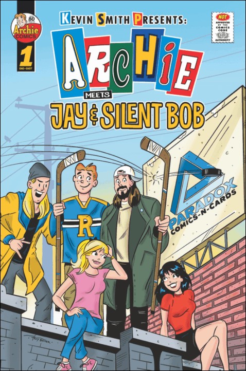 Archie Meets Jay & Silent Bob issue 1-ZV Retailer Exclusive Troy Becker Cover