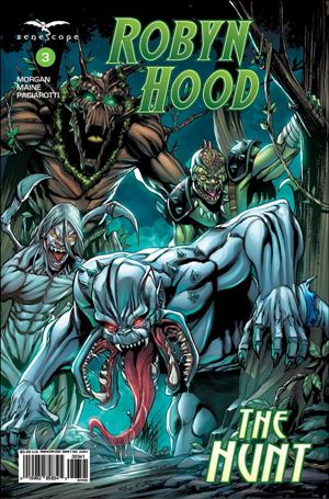 Robyn Hood: The Hunt issue 3-D Robert Atkins Cover