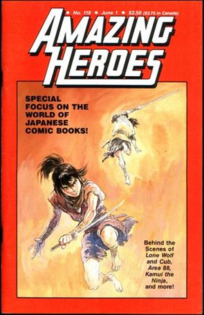 Amazing Heroes issue 118