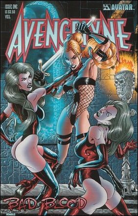 Avengelyne: Bad Blood issue 1 Tim Vigil Cover