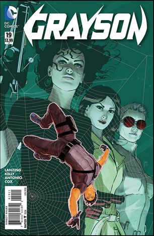 Grayson issue 19 Mikel Janin Cover