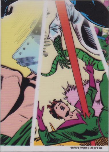 Marvel Universe 2011 (Acetate Parallel Subset) card 13