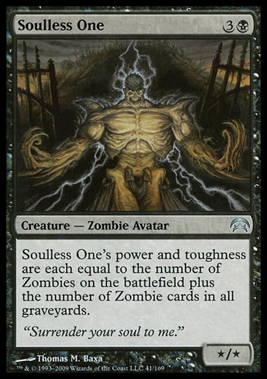 Magic the Gathering: Planechase (Base Set) card 41 Soulless One