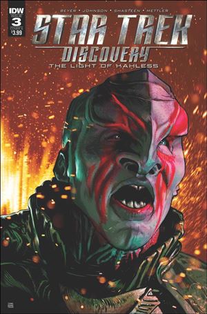 Star Trek: Discovery: The Light of Kahless issue 3 Tony Shasteen Cover