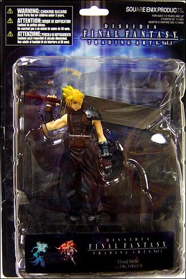 Dissidia Final Fantasy Trading Arts (Series 1) figure 1-B Cloud Strife (Packaged)