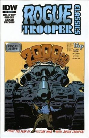 Rogue Trooper Classics issue 4-B Dave Gibbons Subscription Cover