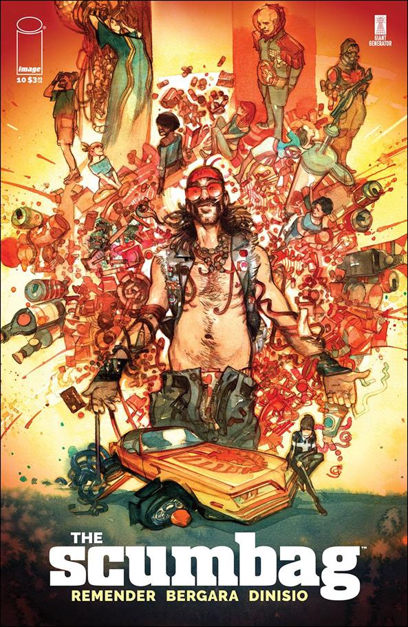 Scumbag issue 10-B Greg Tocchini Cover