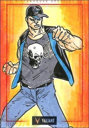 2013 Valiant Comics Preview Trading Card Set (Sketch Card Subset) card JSo-03