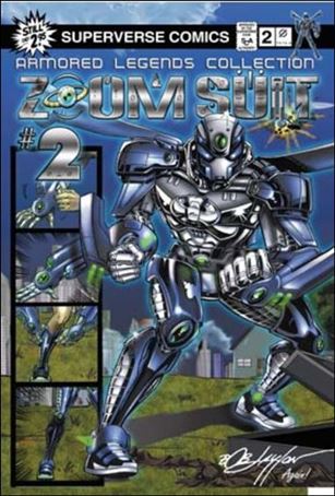 Zoom Suit issue 2-C Bob Layton Armored Legends Cover
