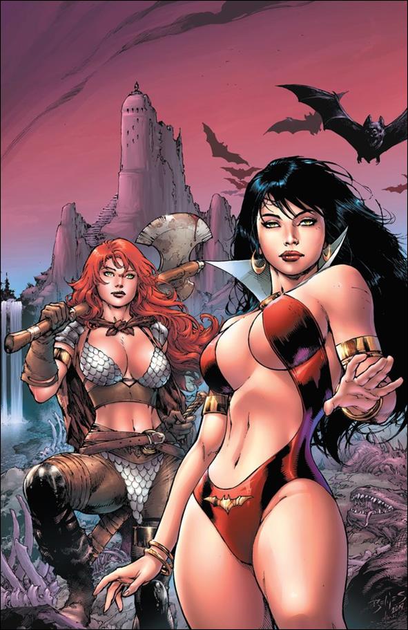 Vampirella / Red Sonja issue 1-S Ed Benes Stadium Comics Virgin Cover 1/250