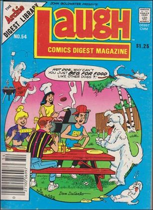 Laugh Digest Magazine issue 54-B Canadian Price Cover