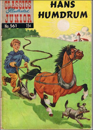 Classics Illustrated Junior issue 561 Contains Coming Next Ad