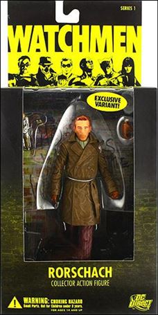 Watchmen (Series 1) figure 3-B Rorschach (Unmasked) 1/5000