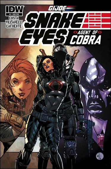 G.I. Joe: Snake Eyes, Agent of Cobra issue 4-B Drew Johnson Cover
