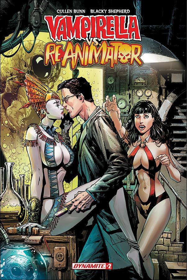 Vampirella vs Reanimator issue 2 Johnny Desjardins Cover