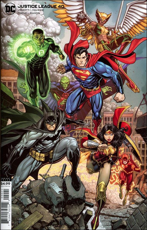 Justice League (2018) issue 40-B Arthur Adams Cardstock Cover