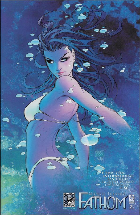 Fathom (2019) issue 2-D Michael Turner San Diego Comic Con 2019 Cover 1/50