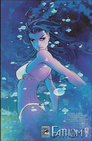 Fathom (2019) issue 2-D Michael Turner San Diego Comic Con 2019 Cover 1/50