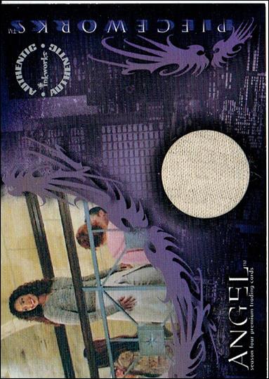 Angel: Season Four (Pieceworks Subset) card PW4 Gina Torres as Jasmine - Tan Linen Pants