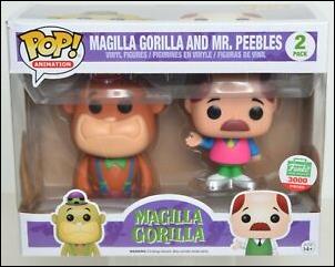 Pop! Animation Multi-Packs figure '12'-B Magilla Gorilla and Mr. Peebles (Neon)