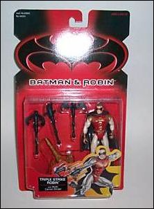 Batman and Robin (Movie) Action Figures figure 25 Robin (Triple Strike)