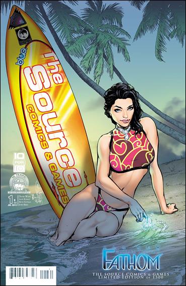 Michael Turner's Fathom (2013) issue 1-D08 Alex Konat The Source Comics & Games Cover 1/1500