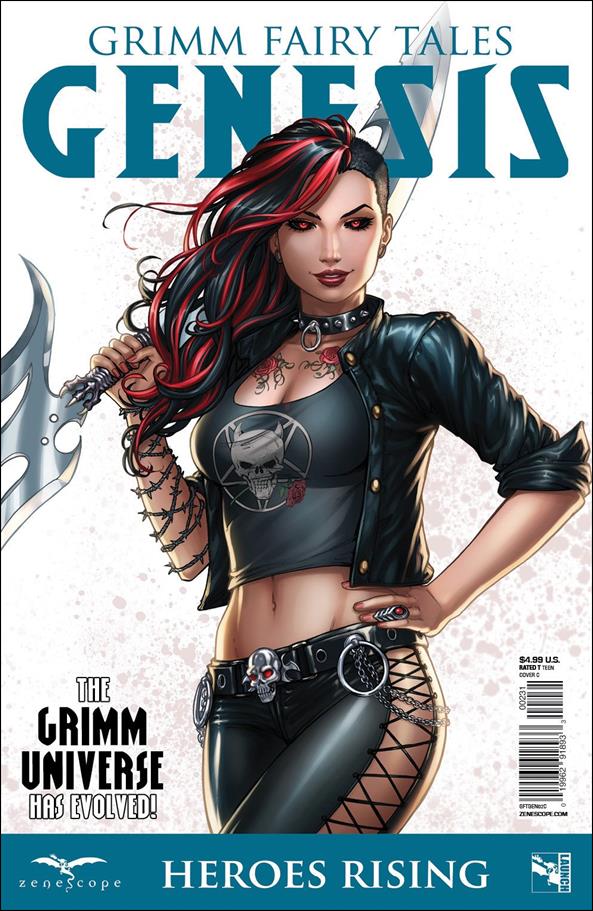 Grimm Fairy Tales: Genesis: Heroes Rising issue nn-C Sabine Rich Cover