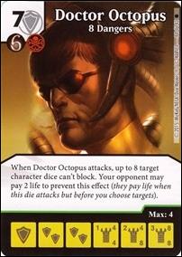Marvel Dice Masters Amazing Spider-Man card 84 Doctor Octopus: 8 Dangers