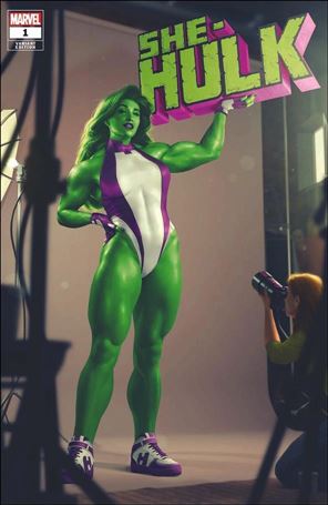 She-Hulk (2022) issue 1-J Rahzzah Comics Elite / 616 Comics Cover 1/3000