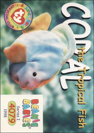 Beanie Babies Series 1 (Base Set) card 64 Coral the Tropical Fish