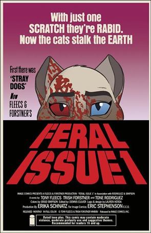Feral (2024) issue 1-B Trish Forstner Dawn of the Dead Cover