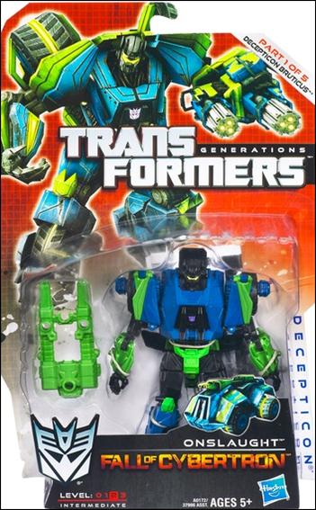 Transformers: Generations (Deluxe Class) Series 2 figure 004 Onslaught (Fall of Cybertron)