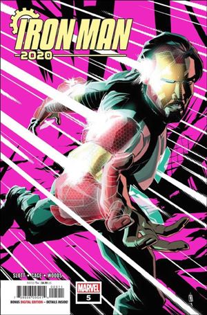 Iron Man 2020 (2020) issue 5 Pete Woods Cover
