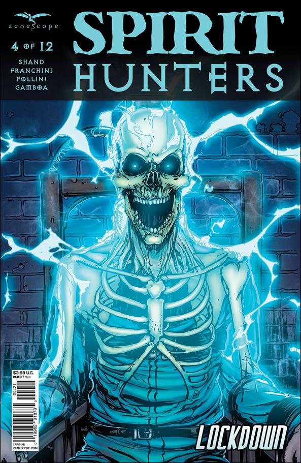 Spirit Hunters issue 4-B Daniel Leister Cover