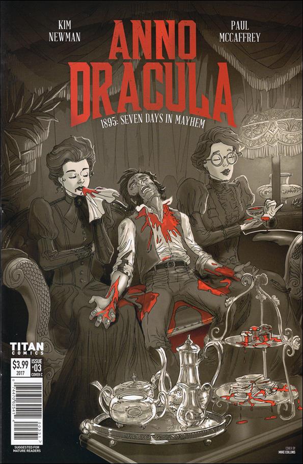 Anno Dracula: 1895 Seven Days In Mayhem issue 3-C Mike Collins Cover