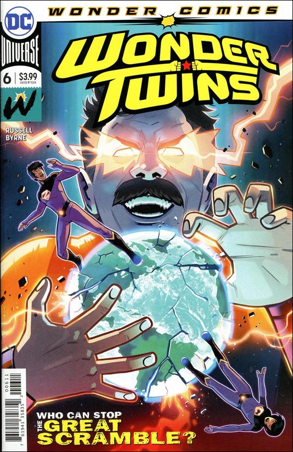 Wonder Twins issue 6 Stephen Byrne Cover