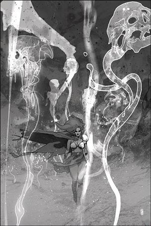 Killing Red Sonja issue 3-I Christian Ward 1:21 Greyscale Virgin Cover