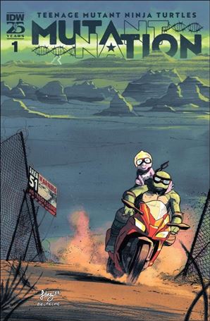 Teenage Mutant Ninja Turtles: Mutant Nation issue 1 Javier Fernández Cover