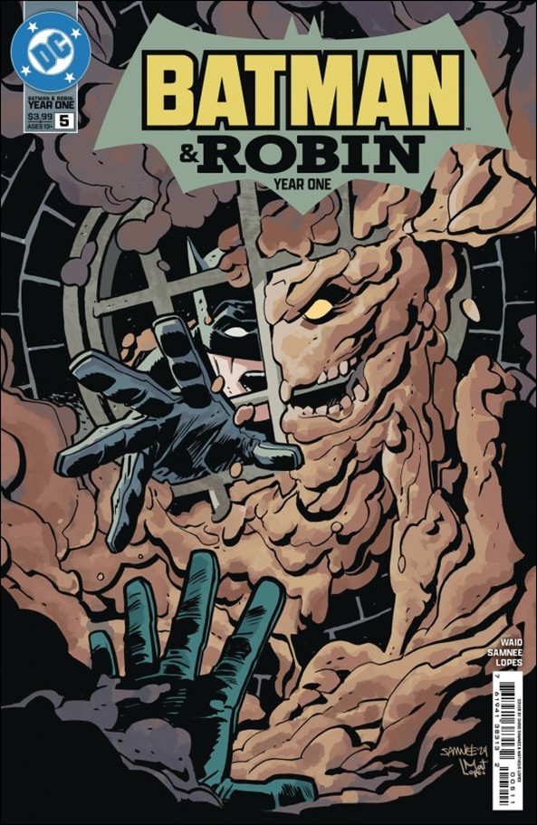 Batman and Robin: Year One  issue 5 Chris Samnee Cover