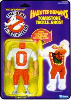 Real Ghostbusters: Haunted Humans figure 5 Tombstone Tackle Ghost