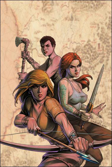 Damsels issue 4-B 1:15 Virgin Cover 